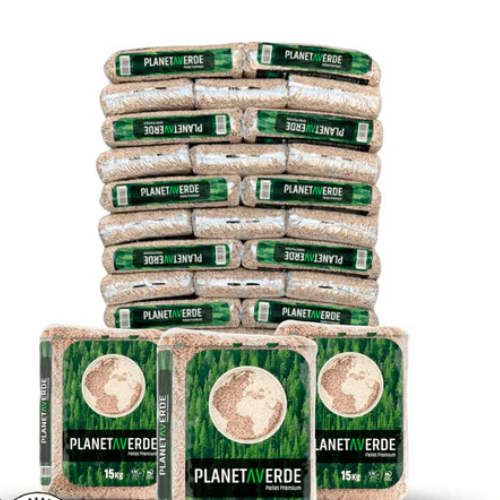 Palet de Pellet Planeta Verde - 77 Sacos de 15kg (Calidad Premium)