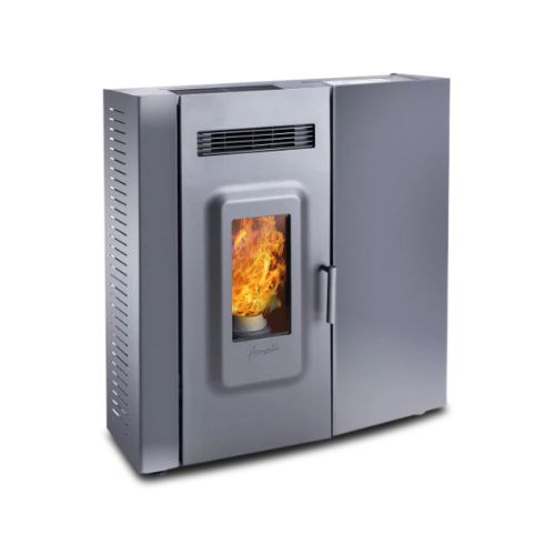 Estufa de Pellets Amesti Slim 9000: Estilo Vanguardista y Calor de Alta Eficiencia