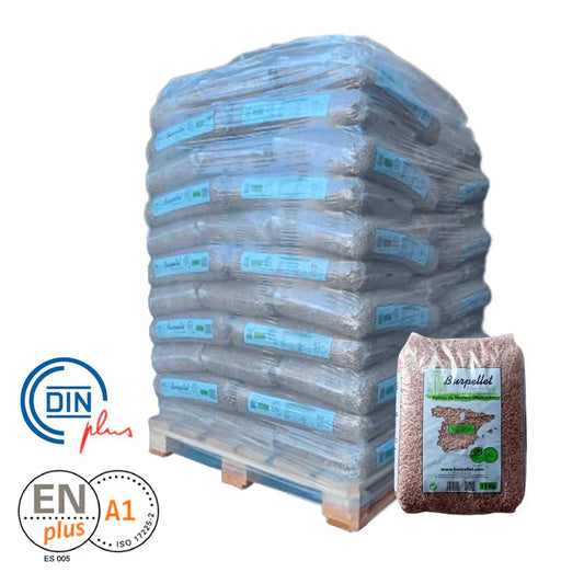 Triple Paleta Burpellet 3.465 kg – 231 Sacos de 15 kg Certificado ENplus A1